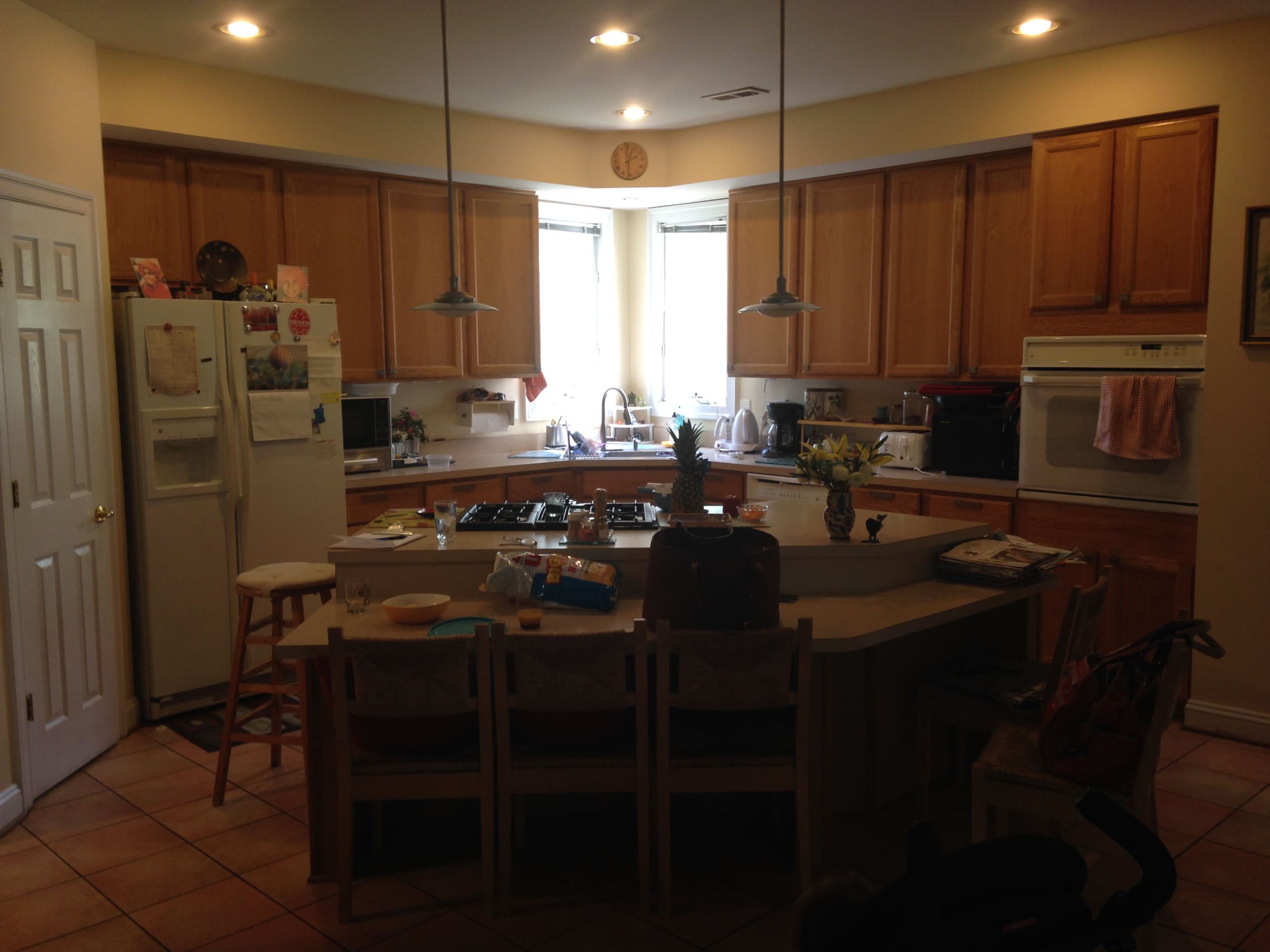 Watkins Pond project kitchen before renovation